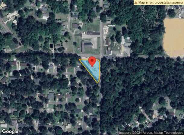  2420 N College Ave, El Dorado, AR Parcel Map