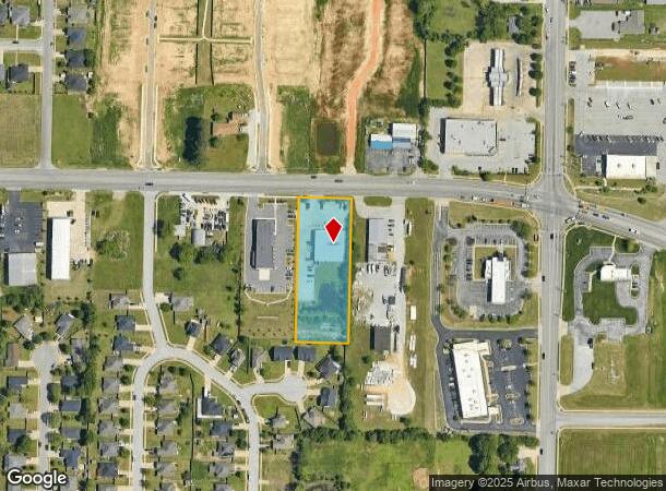 3049 E Robinson Ave, Springdale, AR Parcel Map