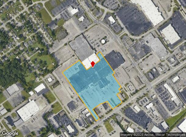 757 E Lewis And Clark Pky, Clarksville, IN Parcel Map