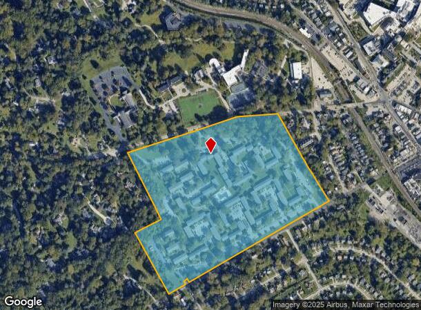 275 S Bryn Mawr Ave, Newtown Square, PA Parcel Map
