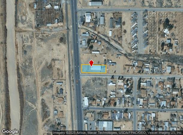 7612 Doniphan Dr, Canutillo, TX Parcel Map