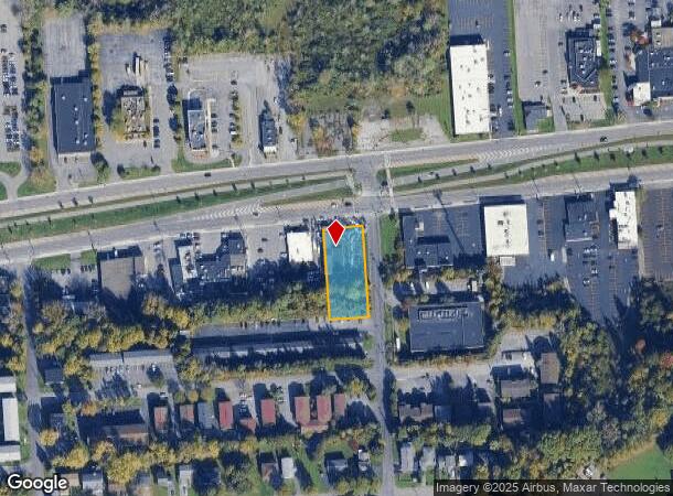 2876 Erie Blvd E, Syracuse, NY Parcel Map
