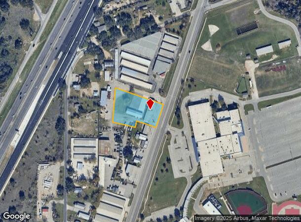 2209 N Austin Ave N, Georgetown, TX Parcel Map