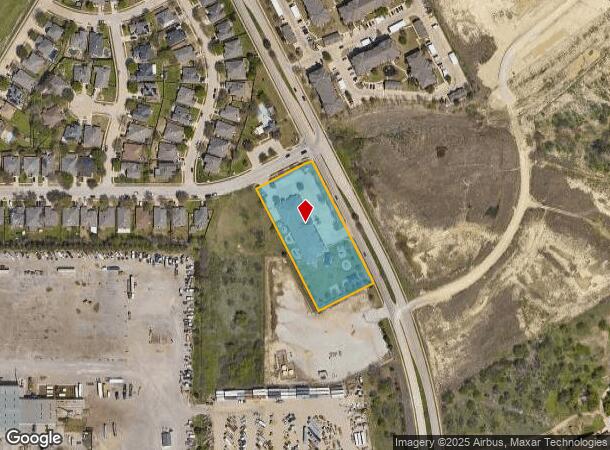  4601 Huffines Blvd, Fort Worth, TX Parcel Map