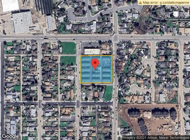  1239 Faller Ave, Sanger, CA Parcel Map