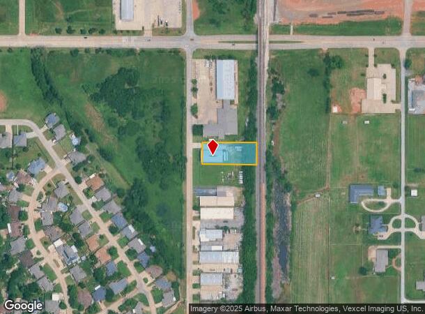  2616 Pole Rd, Moore, OK Parcel Map