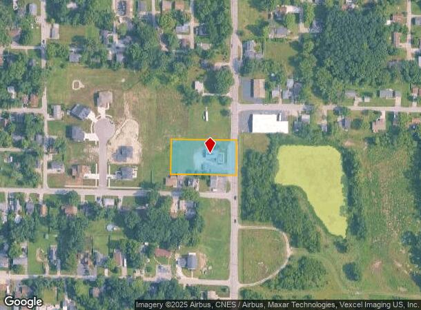 13530 Morse St, Cedar Lake, IN Parcel Map