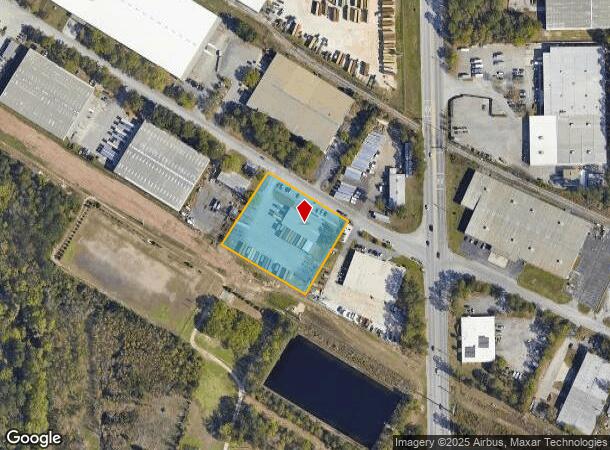  1003 Trident St, Hanahan, SC Parcel Map