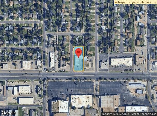  2808 50Th St, Lubbock, TX Parcel Map