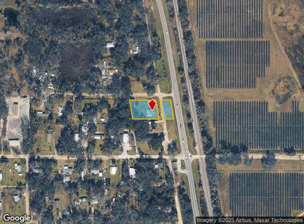 1717 Partridge Blvd, Zephyrhills, FL Parcel Map