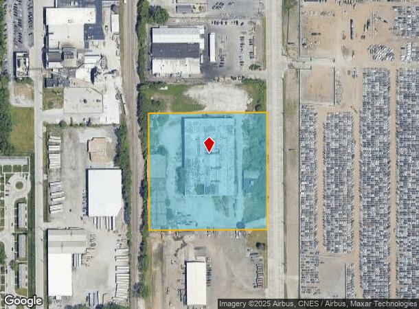  1200 State St, Chicago Heights, IL Parcel Map