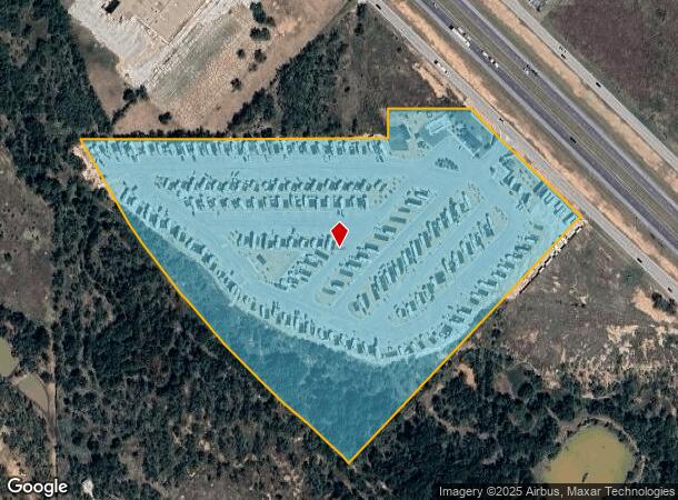 2433 E Stamford St, Abilene, TX Parcel Map