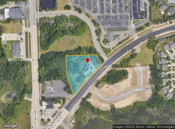 7824 Pontiac Trl, West Bloomfield, MI Parcel Map