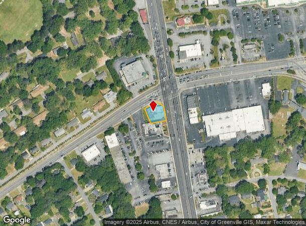  2350 E North St, Greenville, SC Parcel Map