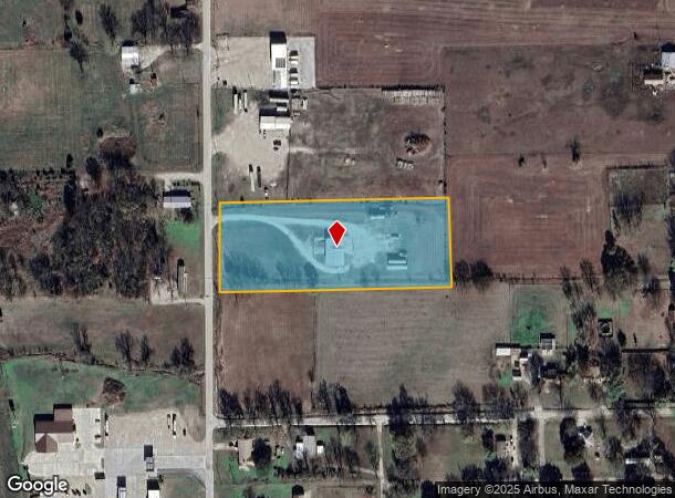  301 N Maple St, Cherryvale, KS Parcel Map