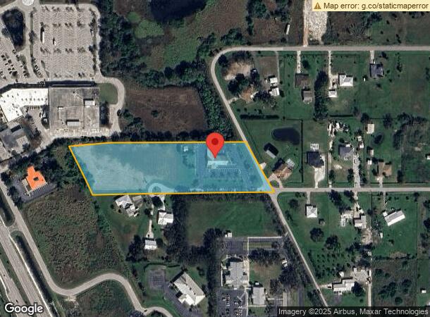  2801 Rustic Ln, North Fort Myers, FL Parcel Map