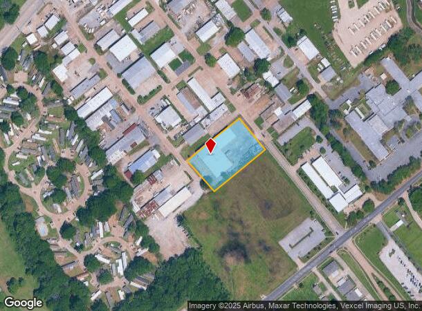  207 Easy St, Lafayette, LA Parcel Map