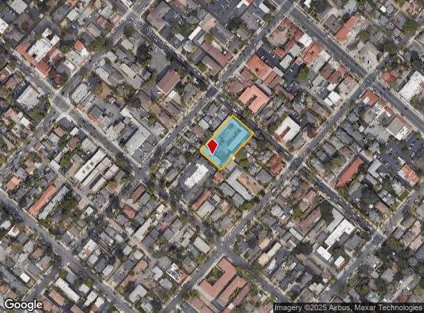 1825 Chapala St, Santa Barbara, CA Parcel Map