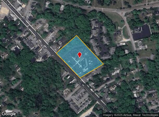  1110 Main St, Tewksbury, MA Parcel Map