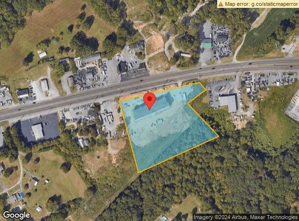  6313 Clinton Hwy, Knoxville, TN Parcel Map