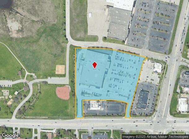  2820 S Green Bay Rd, Mount Pleasant, WI Parcel Map