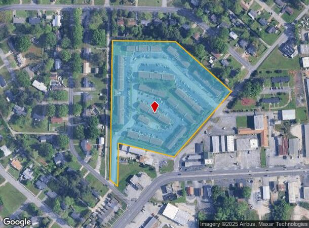  1602 Brookridge Dr Sw, Decatur, AL Parcel Map