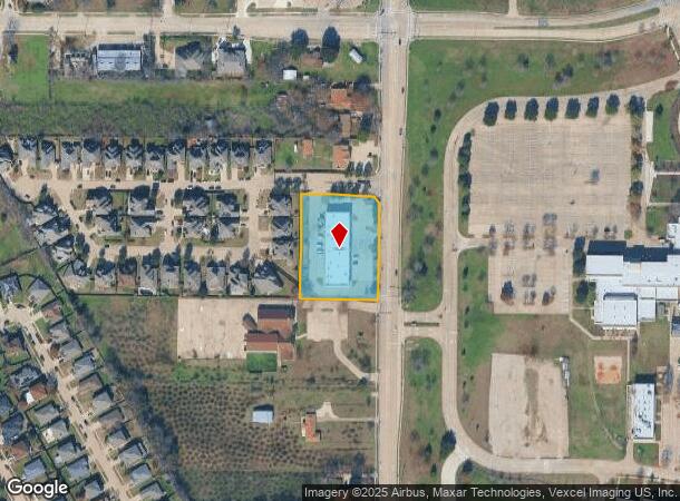 6516 New York Ave, Arlington, TX Parcel Map