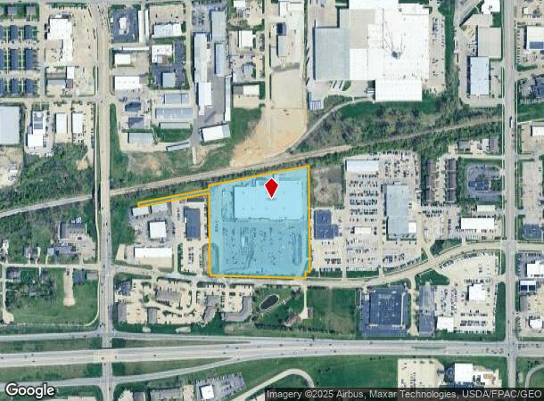 1800 51St St Ne, Cedar Rapids, IA Parcel Map