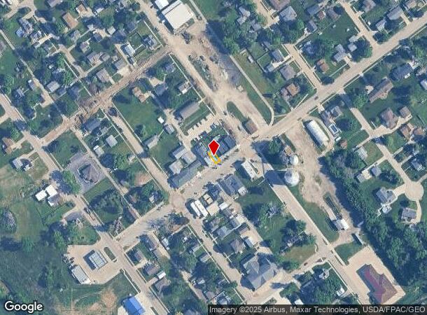  1665 Dows St, Ely, IA Parcel Map