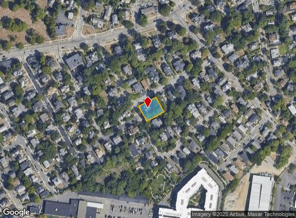  1 Center St, Watertown, MA Parcel Map