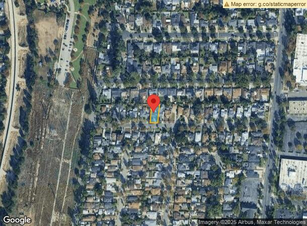  3201 Del Vina St, Pasadena, CA Parcel Map