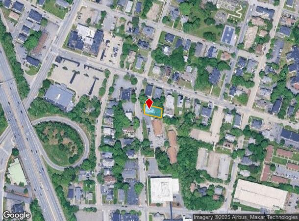 46 Oak Ave, Worcester, MA Parcel Map