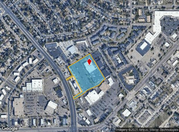 4285 N Academy Blvd, Colorado Springs, CO Parcel Map