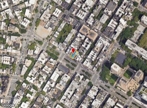  116 W Houston St, New York, NY Parcel Map