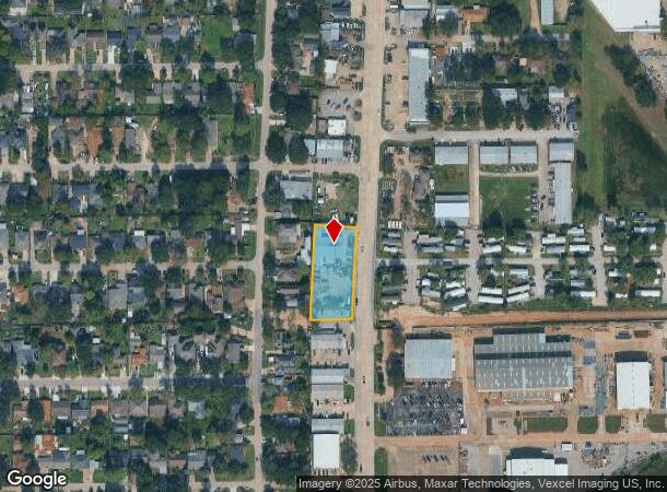  6443 Brittmoore Rd, Houston, TX Parcel Map