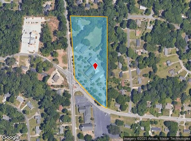 760 Hurt Rd, Austell, GA Parcel Map
