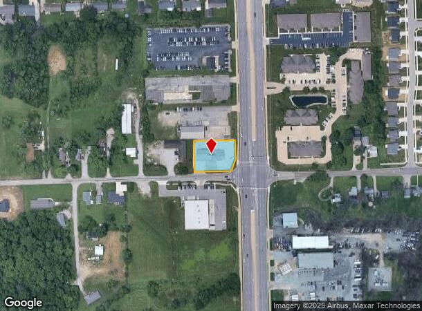 1706 W Till Rd, Fort Wayne, IN Parcel Map