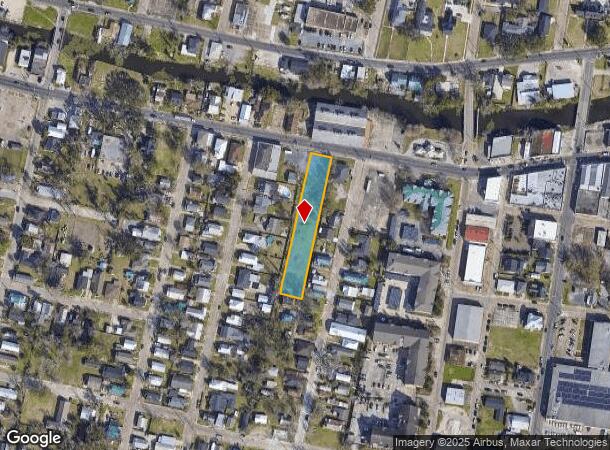  7586 Main St, Houma, LA Parcel Map