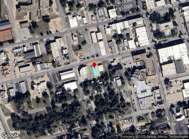  316 W Lamar St, Sherman, TX Parcel Map