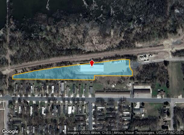  551 W Beaver St, Belle Plaine, MN Parcel Map