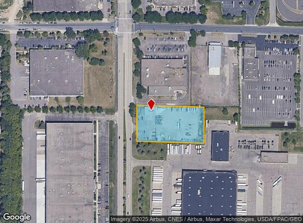  8812 Zachary Ln N, Maple Grove, MN Parcel Map
