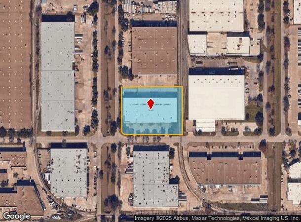 1540 Champion Dr, Carrollton, TX Parcel Map