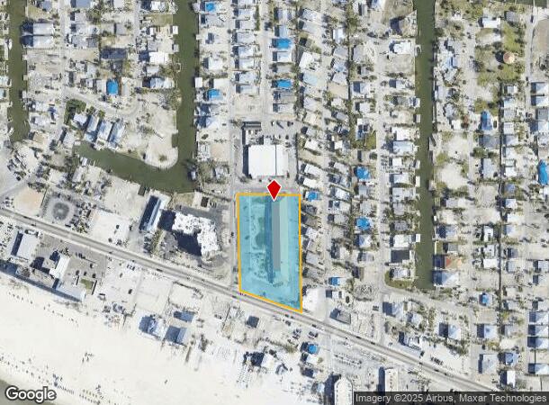 1661 Estero Blvd, Fort Myers Beach, FL Parcel Map