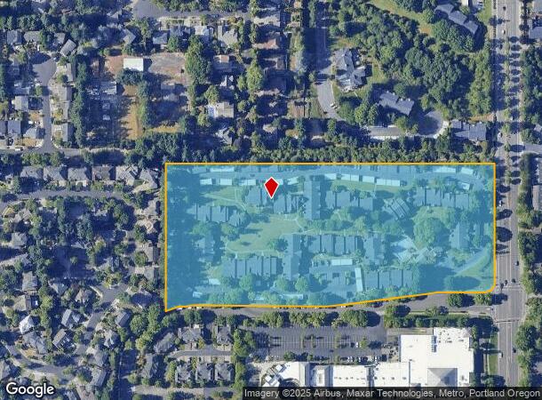  14525 Sw Osprey Dr, Beaverton, OR Parcel Map