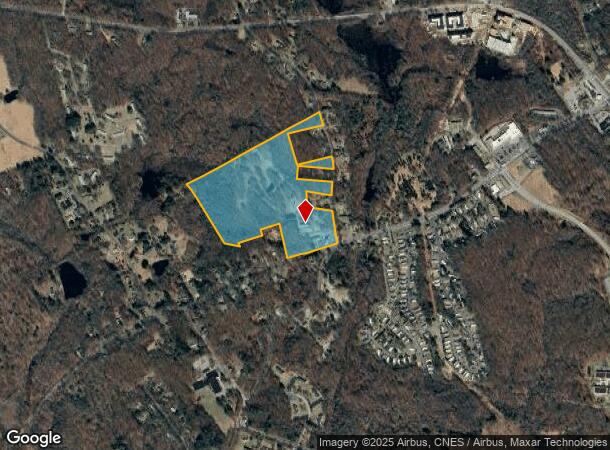  497 Middle Tpke, Storrs Mansfield, CT Parcel Map
