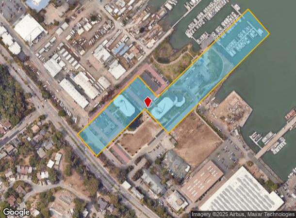  2320 Marinship Way, Sausalito, CA Parcel Map