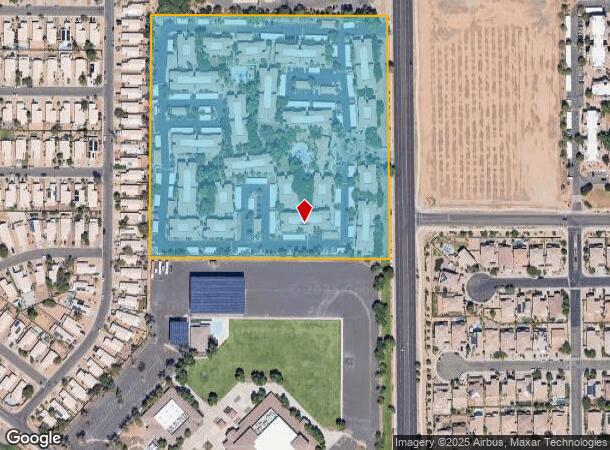  16630 N Reems Rd, Surprise, AZ Parcel Map