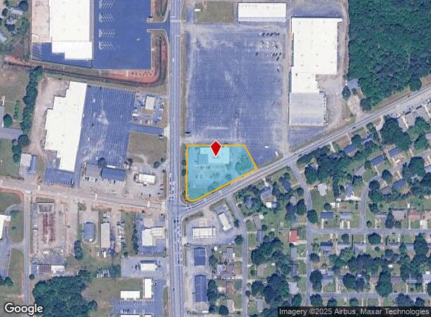  802 N Houston Rd, Warner Robins, GA Parcel Map