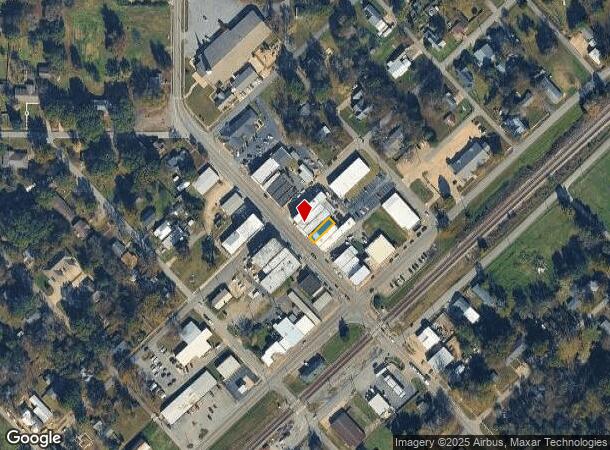 124 N Main St, Beebe, AR Parcel Map