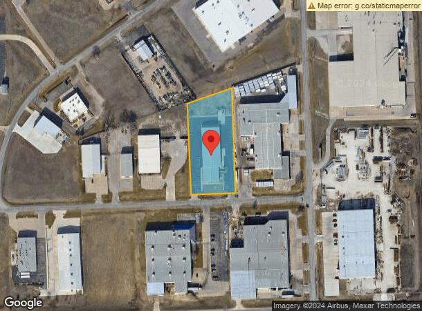  9888 W York St, Wichita, KS Parcel Map